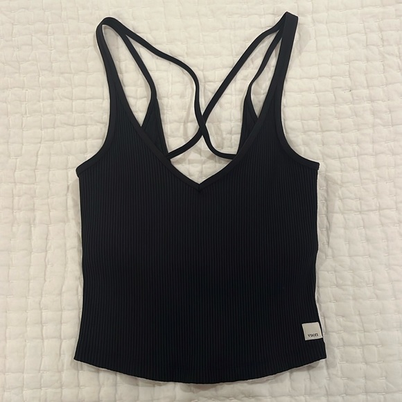 NWOT Vuori Rib Crop Tank - Picture 1 of 4